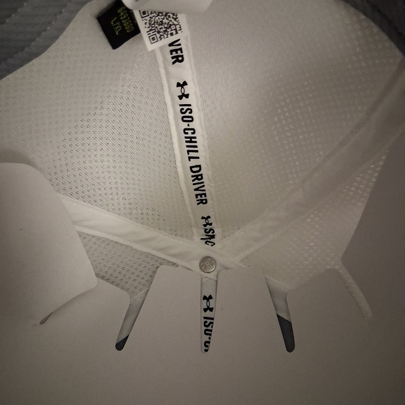 Under Armour Hat Cap White Golf Fitted Heatgear Breathable Extra Large - Picture 4 of 4